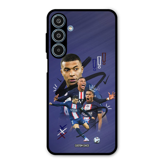 King Mbappe Samsung Galaxy M35 5G Mobile Back Cover - Sports PrintShield Case