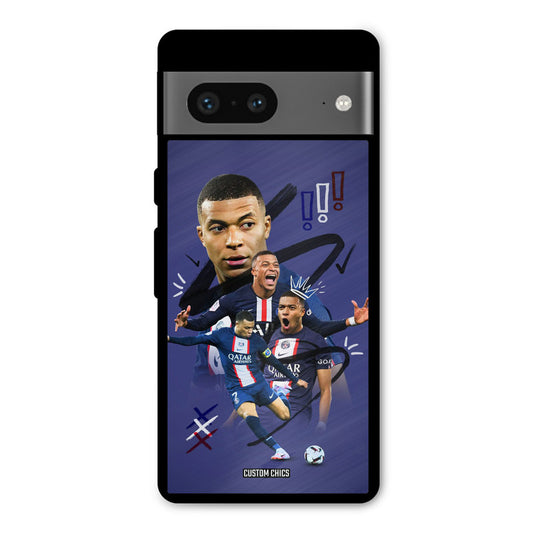King Mbappe Google Pixel 7 Mobile Back Cover - Sports PrintShield Case