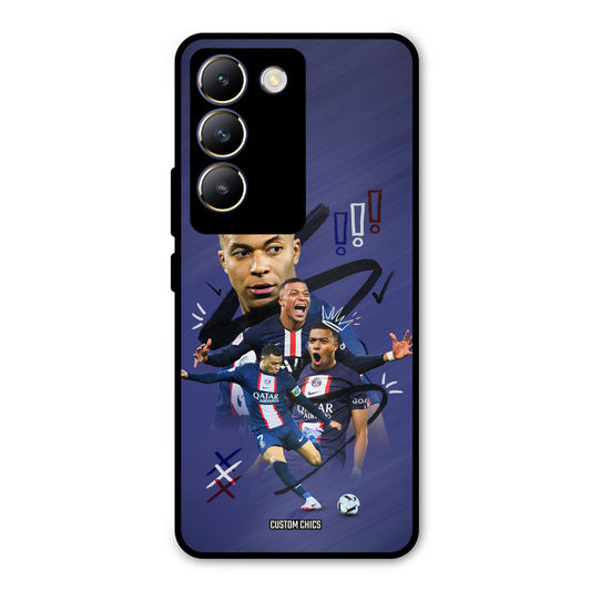 King Mbappe Vivo Y200e Mobile Back Cover - Sports PrintShield Case