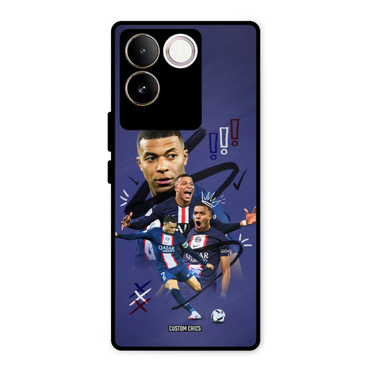 King Mbappe iQOO Z7 Pro Mobile Back Cover - Sports PrintShield Case