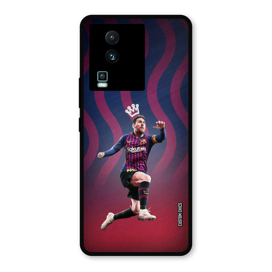 King Messi IQOO Neo 7 Mobile Back Cover - Sports PrintShield Case
