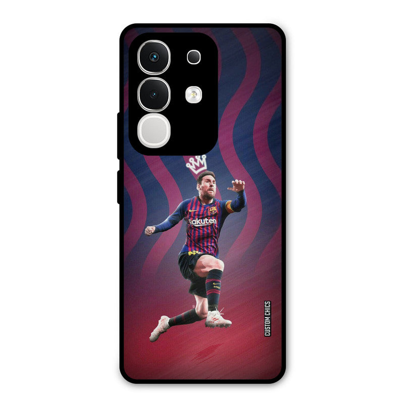 King Messi Vivo T4x Mobile Back Cover - Sports PrintShield Case
