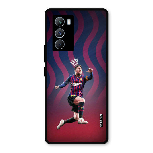 King Messi iQOO 9SE Mobile Back Cover - Sports PrintShield Case