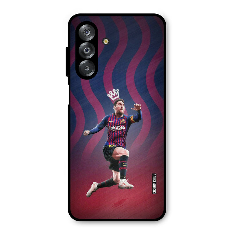 King Messi Samsung Galaxy A26 Mobile Back Cover - Sports PrintShield Case
