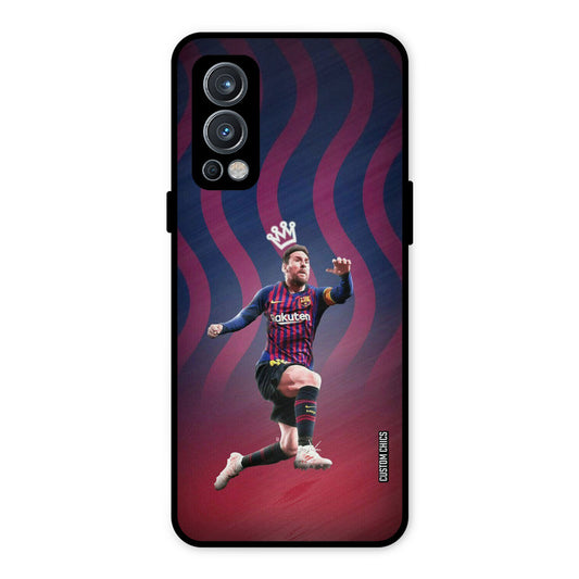 King Messi OnePlus Nord 2 5G Mobile Back Cover - Sports PrintShield Case