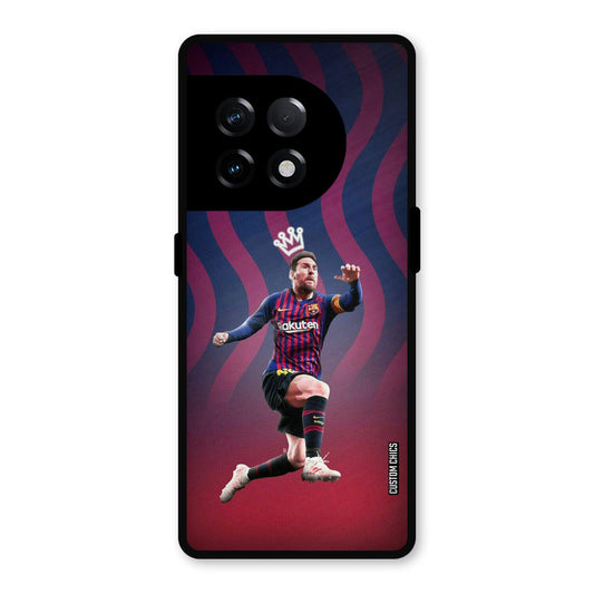 King Messi OnePlus 11R Mobile Back Cover - Sports PrintShield Case