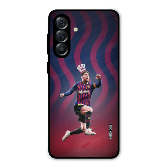 King Messi Samsung Galaxy A36 Mobile Back Cover - Sports PrintShield Case