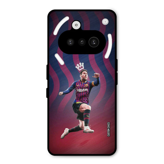 King Messi Nothing Phone 3A Mobile Back Cover - Sports PrintShield Case