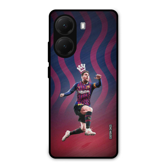 King Messi Poco X7 Pro Mobile Back Cover - Sports PrintShield Case