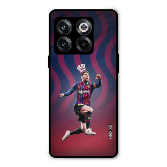 King Messi Oneplus 10T Mobile Back Cover - Sports PrintShield Case