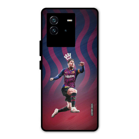 King Messi iQOO Neo 6 5G Mobile Back Cover - Sports PrintShield Case
