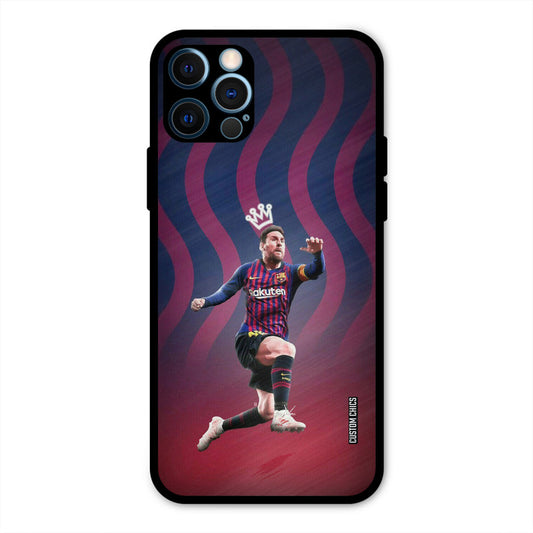King Messi  iPhone 12 Pro Mobile Back Cover - Sports PrintShield Case