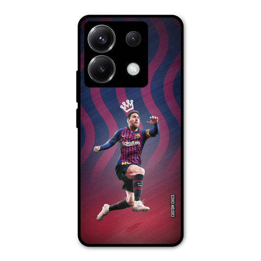 King Messi Poco X6 Mobile Back Cover - Sports PrintShield Case
