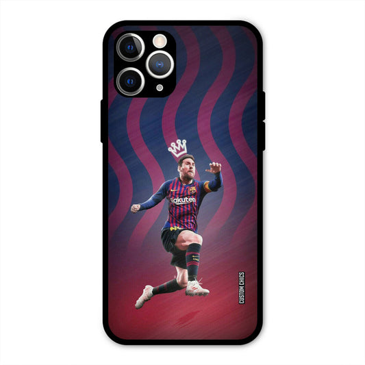 King Messi  iPhone 11 Pro Mobile Back Cover - Sports PrintShield Case