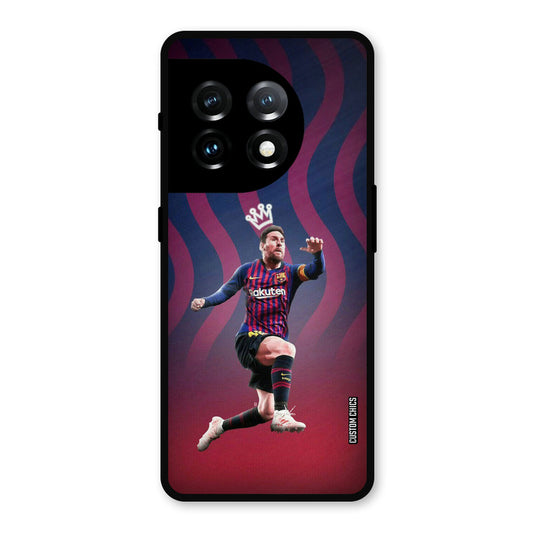 King Messi OnePlus 11 Mobile Back Cover - Sports PrintShield Case