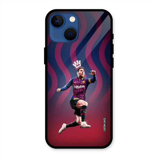 King Messi iPhone 13 Mini Mobile Back Cover - Sports PrintShield Case