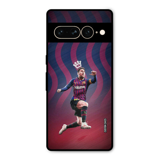 King Messi Google Pixel 7 Pro Mobile Back Cover - Sports PrintShield Case
