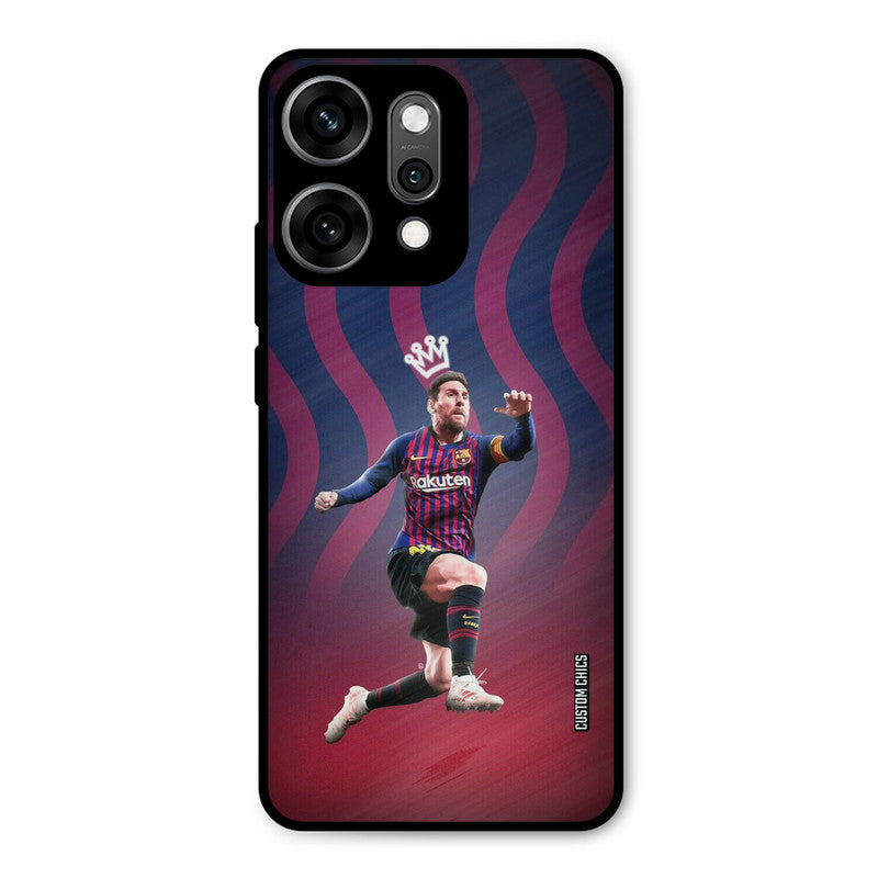 King Messi Oppo Reno 14 Pro Mobile Back Cover - Sports PrintShield Case
