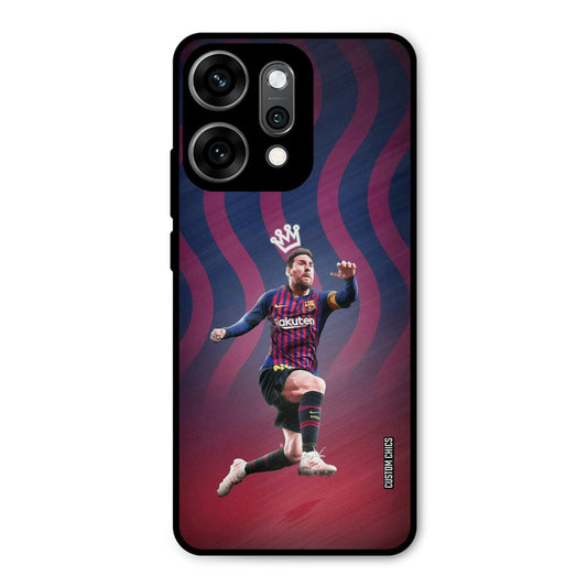 King Messi Oppo Reno 14 Pro Mobile Back Cover - Sports PrintShield Case