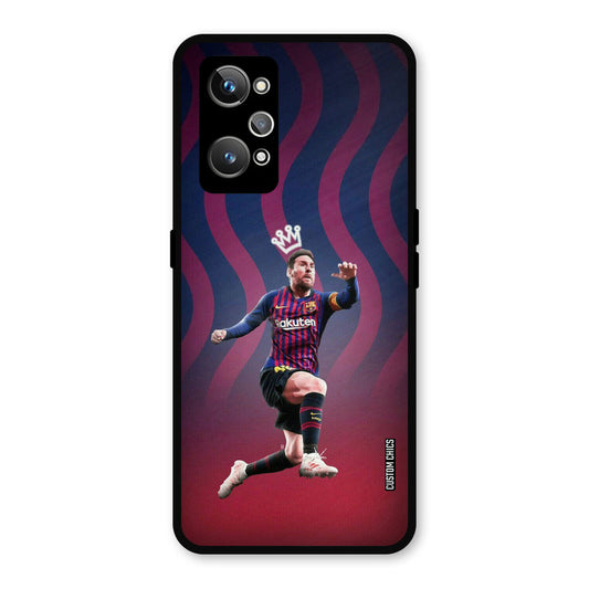 King Messi Realme GT Neo 2 Mobile Back Cover - Sports PrintShield Case