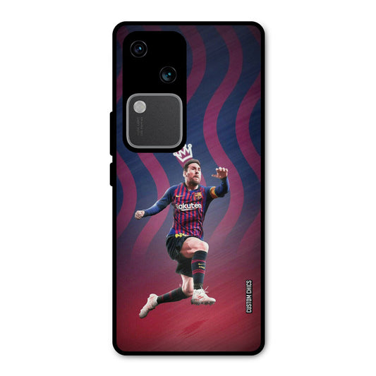 King Messi Vivo V30 Mobile Back Cover - Sports PrintShield Case
