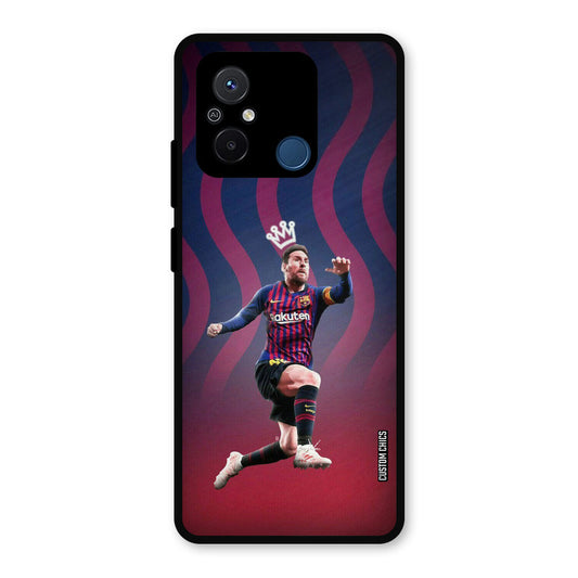King Messi Redmi 12c Mobile Back Cover - Sports PrintShield Case