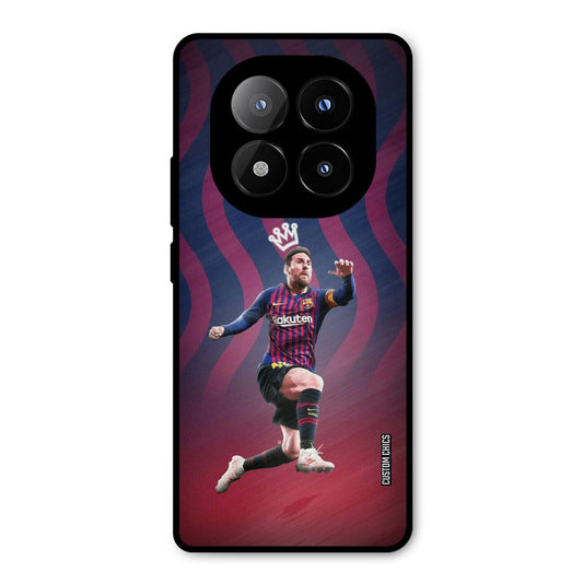King Messi Redmi Note 14 Pro Plus 5G Mobile Back Cover - Sports PrintShield Case