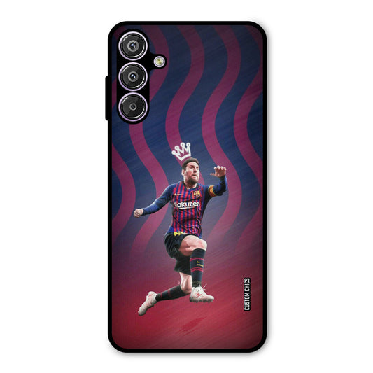 King Messi Samsung Galaxy M15 Mobile Back Cover - Sports PrintShield Case