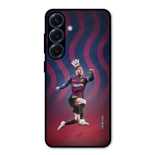 King Messi Samsung Galaxy S25 Plus Mobile Back Cover - Sports PrintShield Case