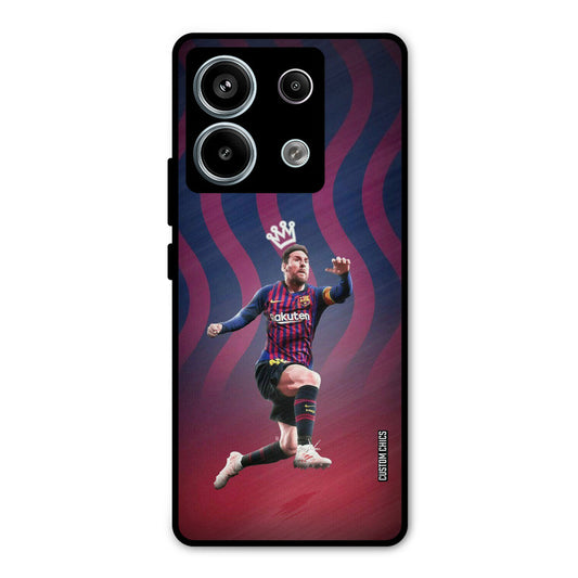 King Messi Redmi Note 13 Pro 5G Mobile Back Cover - Sports PrintShield Case