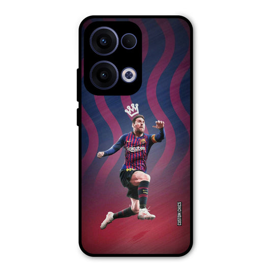 King Messi Oppo Reno 13 5G Mobile Back Cover - Sports PrintShield Case