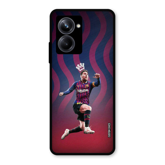King Messi Realme 10 Pro Mobile Back Cover - Sports PrintShield Case