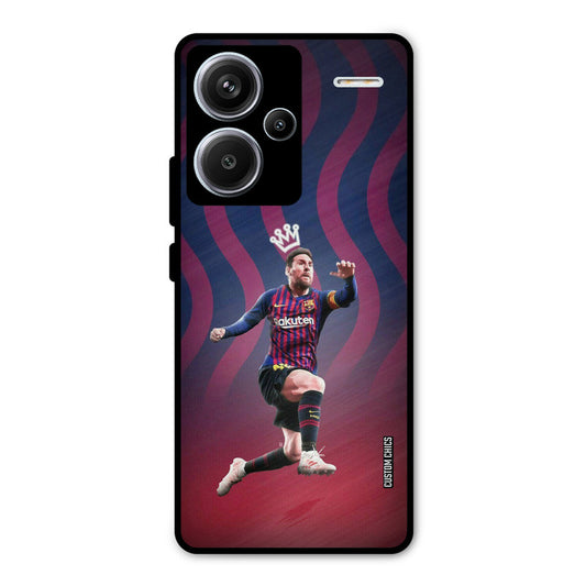 King Messi Redmi Note 13 Pro Plus Mobile Back Cover - Sports PrintShield Case