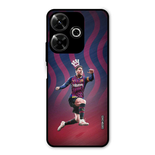 King Messi Redmi 13 5G Mobile Back Cover - Sports PrintShield Case