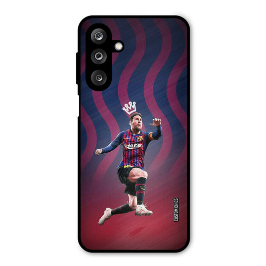 King Messi Samsung Galaxy M36 Mobile Back Cover - Sports PrintShield Case