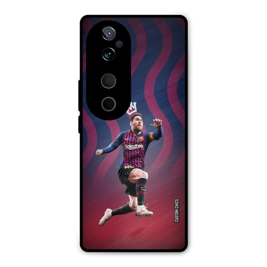 King Messi Vivo V40 Mobile Back Cover - Sports PrintShield Case