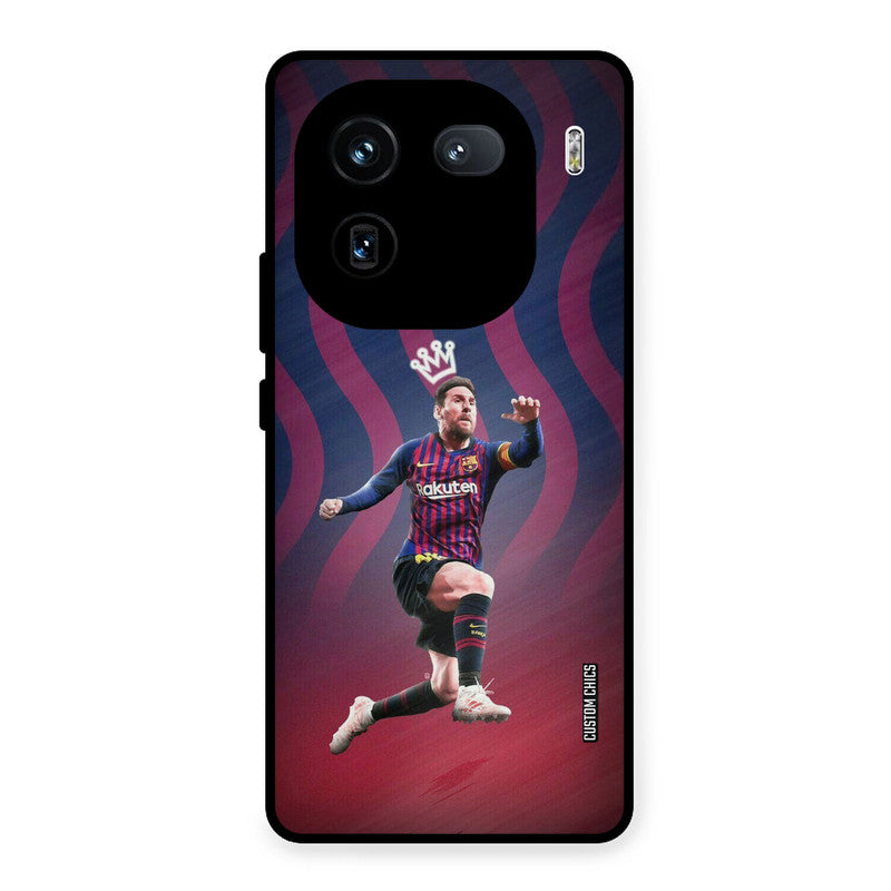 King Messi iQOO 12 Mobile Back Cover - Sports PrintShield Case
