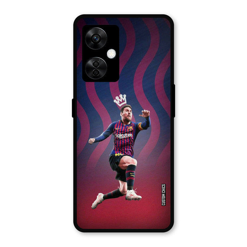 King Messi OnePlus Nord CE 3 Lite Mobile Back Cover - Sports PrintShield Case