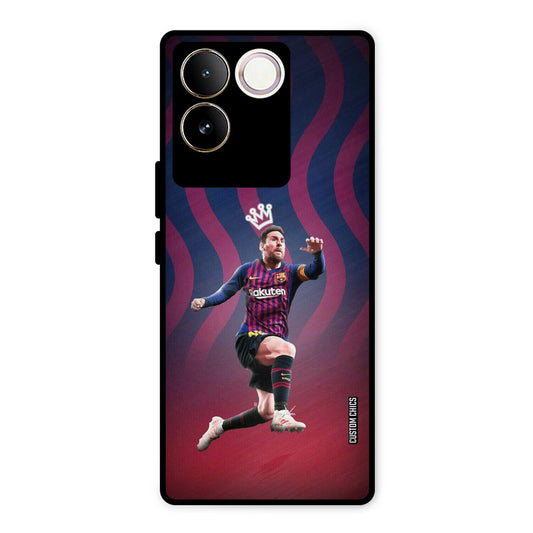 King Messi Vivo T2 Pro Mobile Back Cover - Sports PrintShield Case