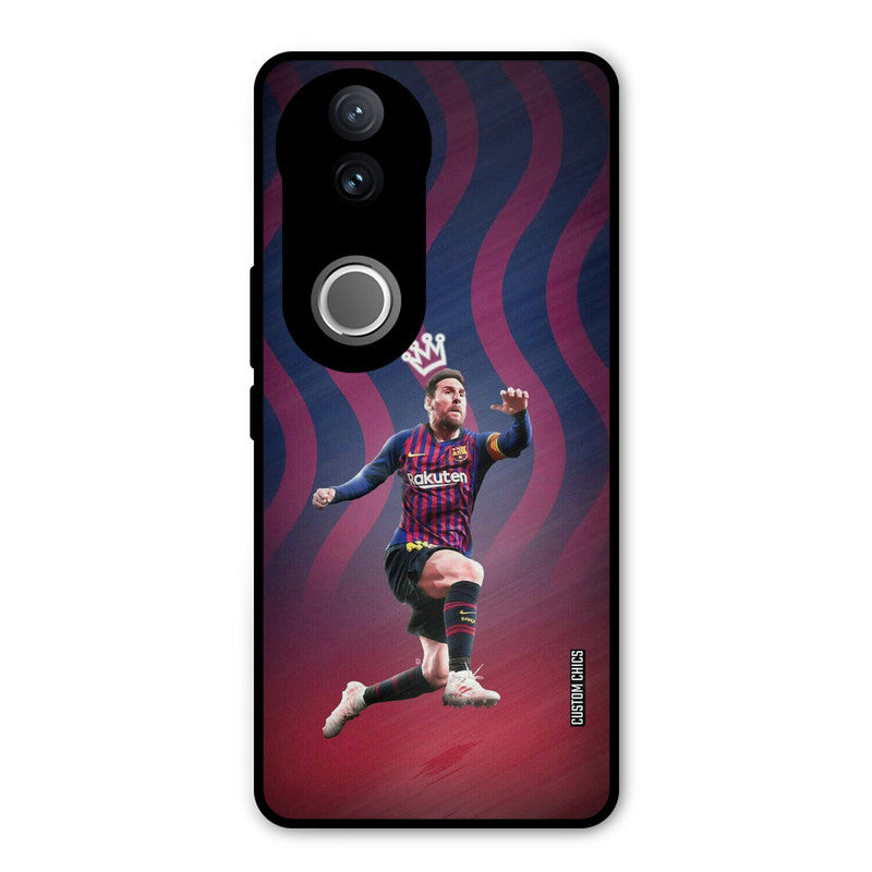 King Messi Vivo V50 Mobile Back Cover - Sports PrintShield Case