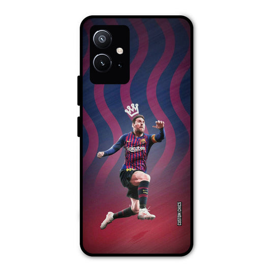 King Messi Vivo Y75 5G Mobile Back Cover - Sports PrintShield Case