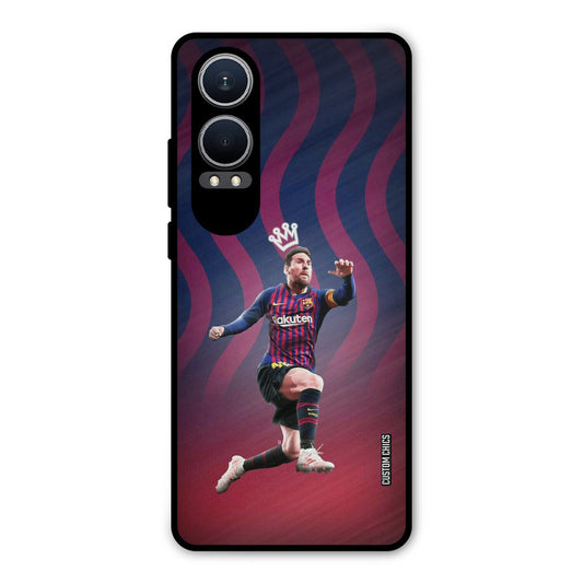 King Messi Oneplus Nord CE4 Lite Mobile Back Cover - Sports PrintShield Case