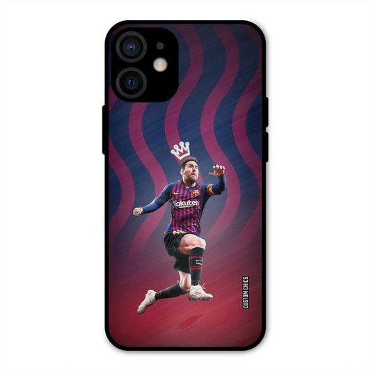 King Messi iPhone 12 Mini Mobile Back Cover - Sports PrintShield Case
