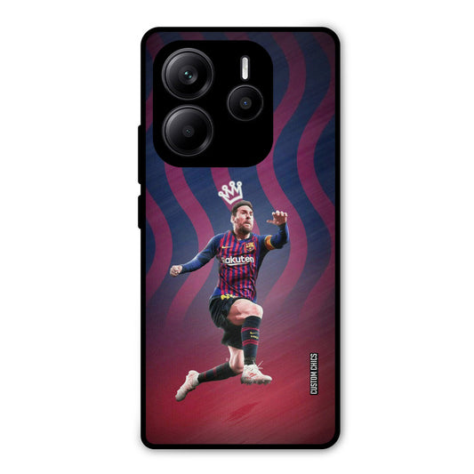 King Messi Redmi Note 14 Mobile Back Cover - Sports PrintShield Case
