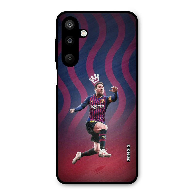 King Messi Samsung Galaxy M16 Mobile Back Cover - Sports PrintShield Case