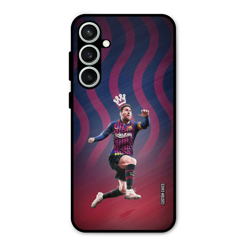 King Messi Samsung Galaxy S23 Mobile Back Cover - Sports PrintShield Case