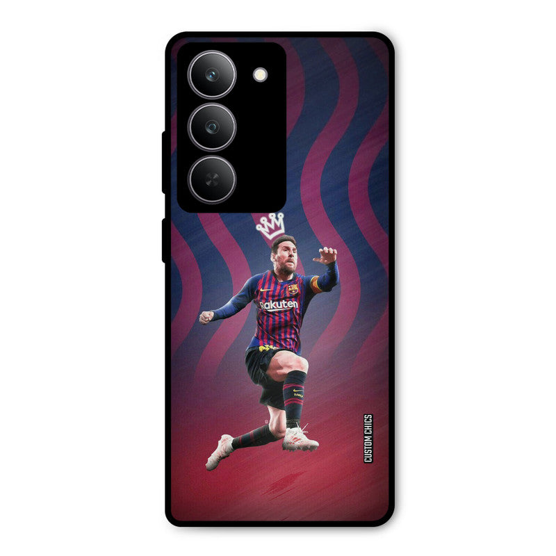 King Messi Realme 14x Mobile Back Cover - Sports PrintShield Case