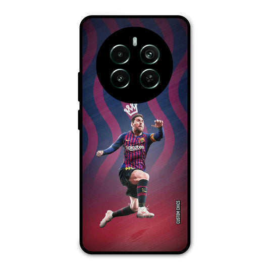King Messi Realme 12 Plus Mobile Back Cover - Sports PrintShield Case