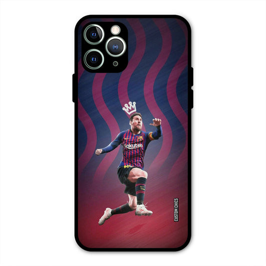 King Messi  iPhone 11 Pro Max Mobile Back Cover - Sports PrintShield Case