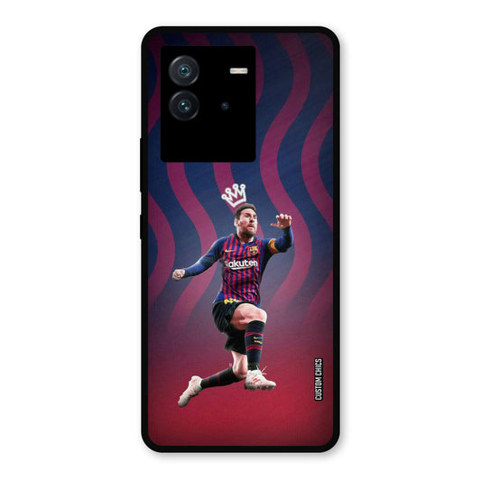 King Messi iQoo Neo 6 Mobile Back Cover - Sports PrintShield Case